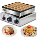 Commercial Mini Pancake Maker 25-Cup Food Truck & Cafe Appliance