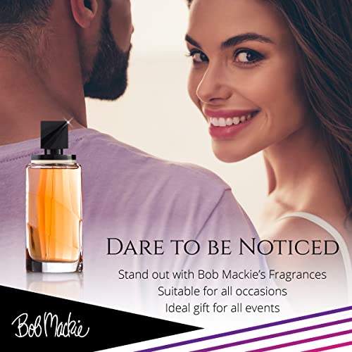 Bob Mackie Feminine Fragrance Eau de Toilette Spray 3.4 oz – Long-Lasting Floral & Amber Scent