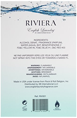 English Laundry Riviera Eau de Toilette for Men - 3.4 Fl Oz Fragrance
