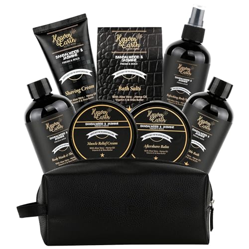 Mens Valentines Gifts Spa Gift for Men Bath and Body Spa Basket