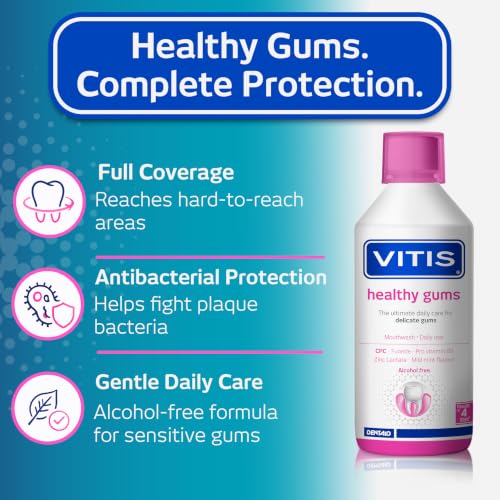 Gentle Gingival Mouthwash for Sensitive Gums - Alcohol-Free 500ml