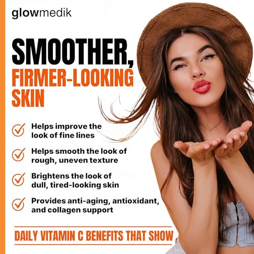Vitamin C Serum for Face - Brightening Dark Spots & Fine Lines - 2 Fl Oz - Sensitive Skin