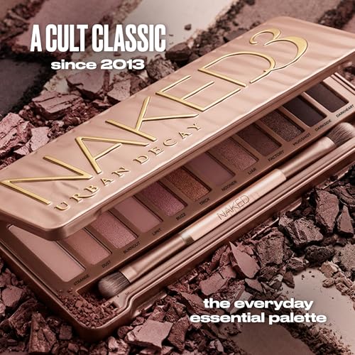 Urban Decay Naked3 Eyeshadow Palette - 12 Pink & Neutral Shade Eyeshadows