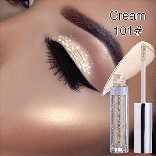 Glitter Eyeshadow£¬Makeup For Eyes Liquid Shimmer Sparkle Glow Light Colors Pencil Stick Shiny Long Lasting Waterproof Shining Eye Shadow Sets Metallic Pigments Metals Gloss Sparkling Pen Kit (A101)