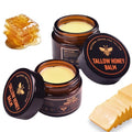 2 Pack Beef Tallow for Skin, Grass-Fed Beef Tallow and Honey Balm, Body & Face Moisturizer, Natural Hydrating Cream for Body (2 Oz)
