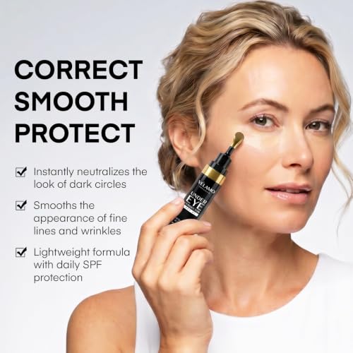 VELAMO ADVANCED Under Eye Corrector SPF 41 Fair 2Pcs Hydrating Anti-Aging Cream