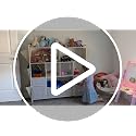 Kids Toy Storage Organizer with Drawers and Side Pockets - White