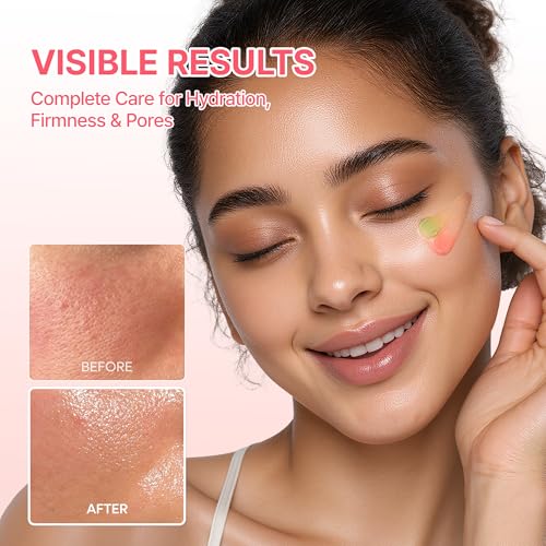 Pore Minimizing Face Cream with Cactus Extract & Vegan Collagen – Hydrating Skin Repair