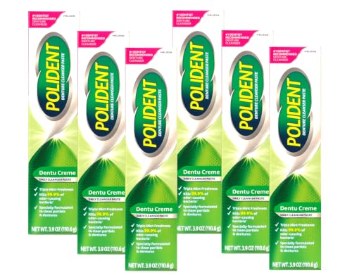 Polident Triple Mint Denture Cleaning Paste 3.9oz - Fresh & Odor-Free