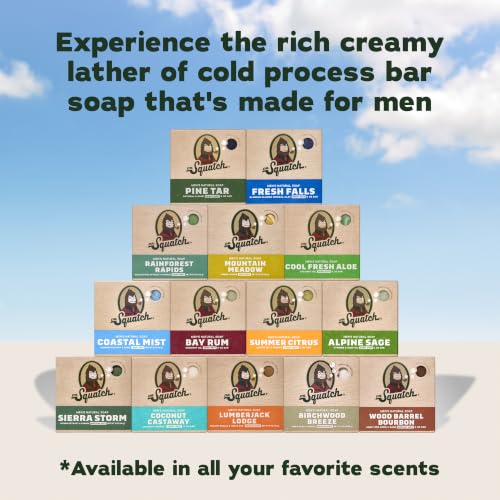 High Tide Reserve Men's Natural Cold Process Bar Soap 5oz - 10 Pack - Dr. Squatch Variation