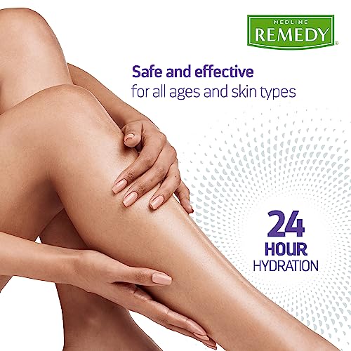 Medline Remedy Clinical Skin Cream - Nourishing Moisturizer for Dry Skin, 2 oz., Pack of 24