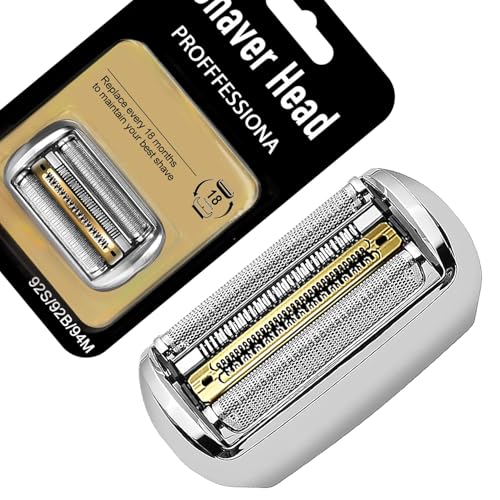 NEW Electric Replacement Shaver Head Series 9 92S Accessories Shaver Compatible with Series 9 Electric Razors 9290cc, 9291cc, 9370cc, 9293s, 9385cc, 9390cc, 9330s, 9296cc (Upgraded ver.)