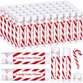 Candy Cane Peppermint Lip Balm Set - Christmas Party Favors, 50 Pack