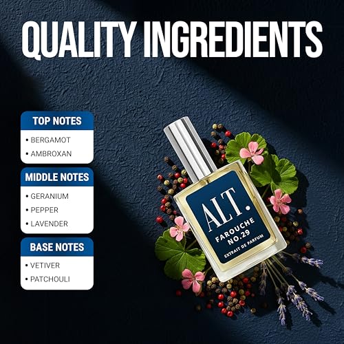 ALT. FRAGRANCES Farouche No. 29 Extrait de Parfum 3.33 fl oz Long Lasting Bold Citrus Vanilla Men’s Cologne