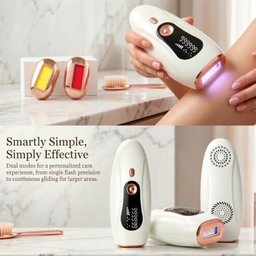 IPL Laser Hair Removal Device for Face Body Bikini Legs Painless Home Use