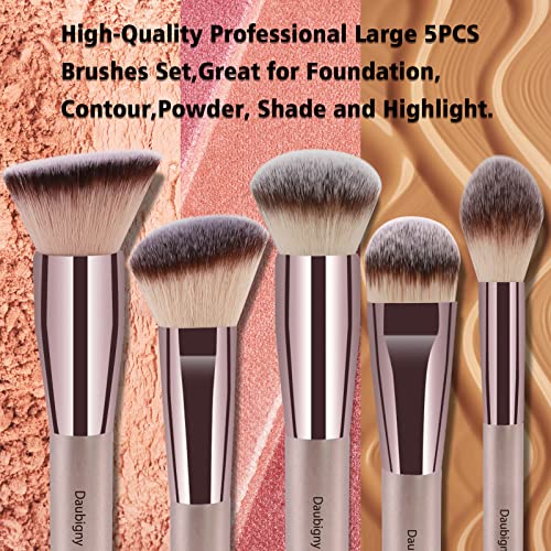 Daubigny Pro Makeup Brushes And Flawless Foundation Brush