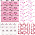 Galentine's Day Gift Set 60-Piece with Makeup Bags, Bracelets, Sunglasses & Greeting Cards