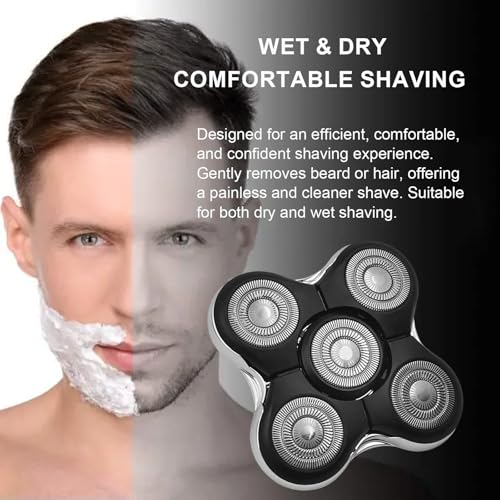 XR7000 Replacement Blades Compatible with remington Balder Pro Head Shaver XR7000 XR1500 XR1501,Balder Pro Replacement Head with Durable Stainless Steel, Smooth Shaving, and No-Irritation,1 Pack