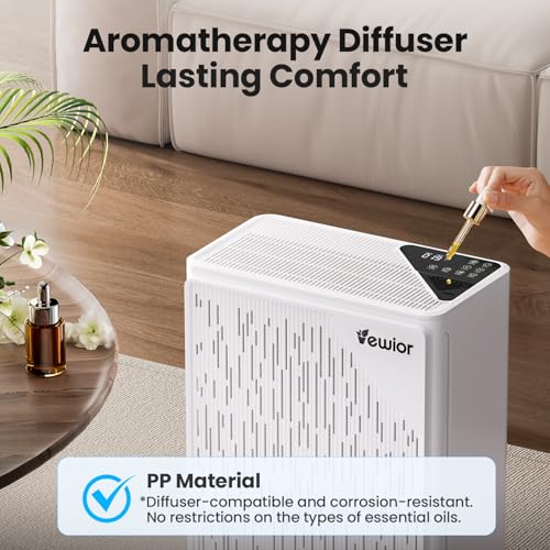 Large Room HEPA Air Purifier with True H13 Filter 2535 sq ft Auto Mode Aromatherapy