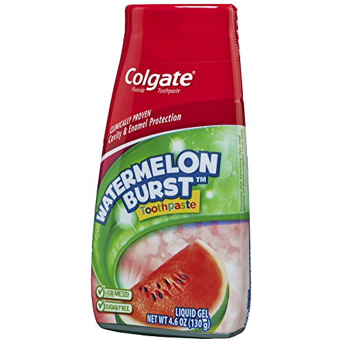 Kids Watermelon Bubblegum Fluoride Toothpaste 4.6oz Pack of 24 - Pediatric Oral Care