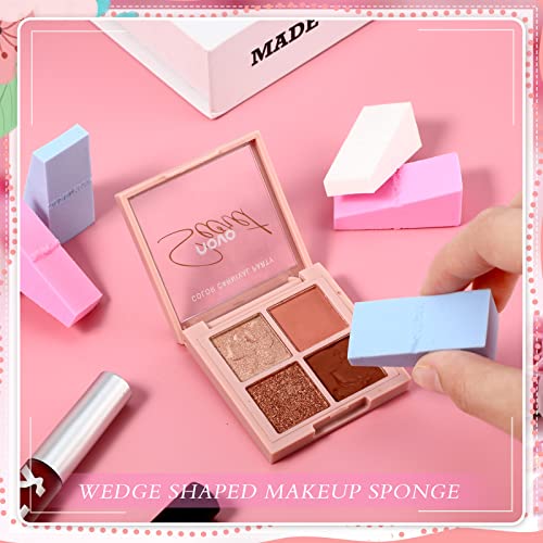 Makeup Wedges Sponges Bulk Set 480 Pieces - Reusable Face & Eye Applicators