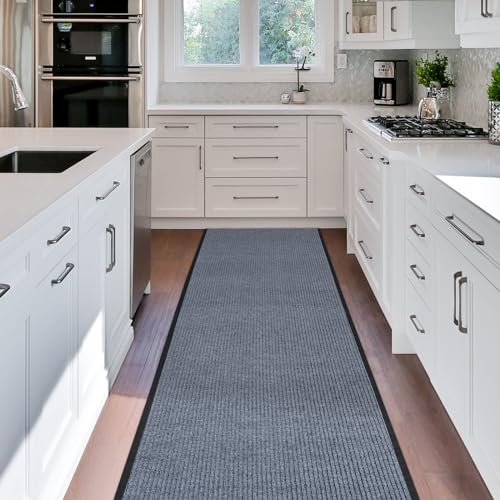 3ft x 10ft Non-Slip Indoor Outdoor Carpet Runner for Hallway Kitchen Living Room