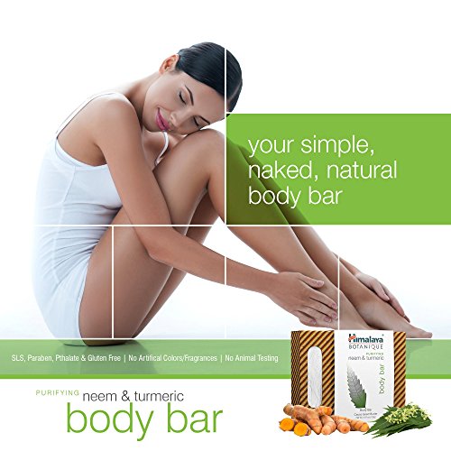 Neem & Turmeric Body Bar Set - Deep Cleansing Natural Soap 4 Pack