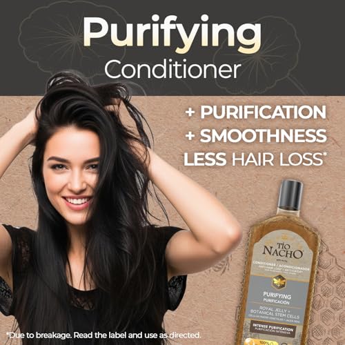 Tio Nacho Conditioner, Purifying with Royal Jelly, Infused with Botanical Stem Cells for Intense Hair and Scalp Purification + Detoxifying Balance, 14 Fluid Ounces¡¦