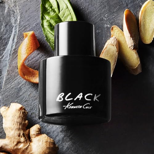 Kenneth Cole Black Eau de Toilette Spray for Men 1.7 Fl Oz - Brand New