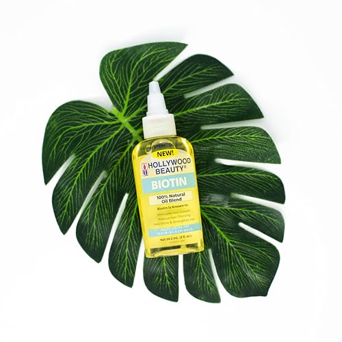 Hollywood Beauty Biotin Oil for Hair, Scalp, and Skin (2 fl oz)