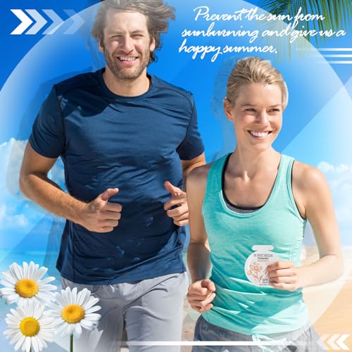 Heigble 100 Pcs Travel Size Sunscreen Packets SPF 46+ Bulk, Individual 3ml Gel Sunscreen for Outdoor Use