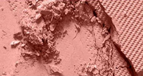 Powder Blush Melba - Soft Coral-Peach Face Makeup, 6g