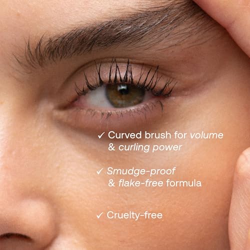 UKLASH Volume Boost Mascara - Black, Lengthening & Curling, Water-Resistant