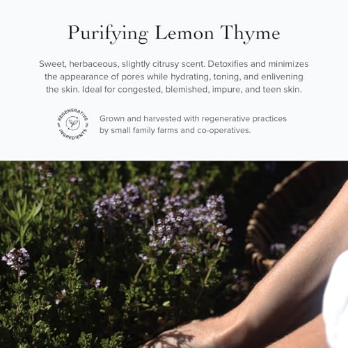 Evanhealy Lemon Thyme HydroSoul Facial Toner Organic Skin Care