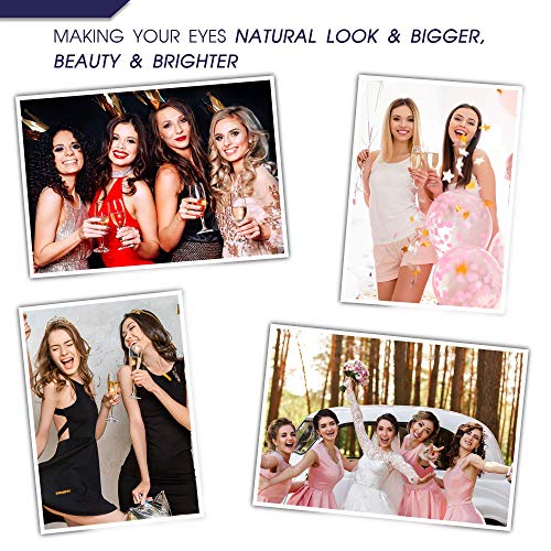 7C SEVENCROWN Black Natural Look 10 Pairs Magnetic Eyeliner & Lash Kit