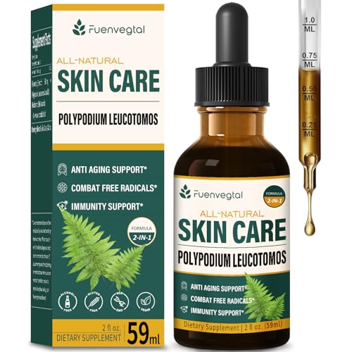 Polypodium Leucotomos Extract Skin Care Drops Unflavored 2 Fl Oz - Anti-Aging & Immunity Support