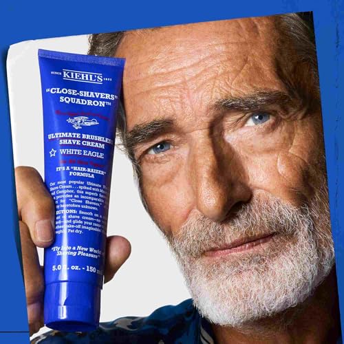 Kiehl's Ultimate Brushless Shave Cream White Eagle 5 Fl Oz / 150 ml for All Skin Types