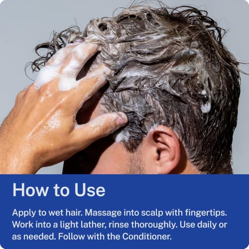 Blu Atlas Natural Men’s Shampoo - Sulfate-Free, Classic Scent, 8 oz - Variation of THIS listing