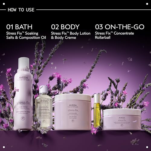 Aveda Stress-Fix Body Creme - Nourishing Stress-Relief Body Butter with Lavender & Organic Shea - 6.7 Fl Oz