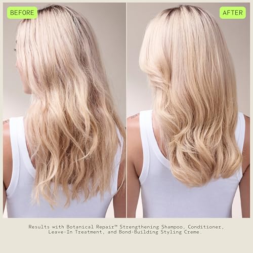 AVEDA Botanical Repair Strengthening Shampoo 6.7 Fl Oz - Damaged Hair Repair, Bond-Building, Naturally Derived, Silicone-Free
