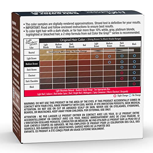 Light Mountain Henna Hair Color Medium Brown 3-Pack, 4 Oz Each