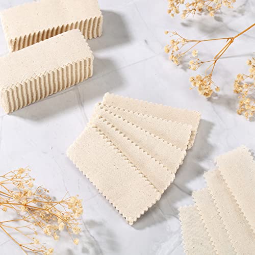 Teling 1000 Pcs Muslin Cloth Wax Strips for Waxing Tear Resistant Epilating Soft Muslin Strips for Women Men Face Eyebrow Lip Body Sugaring Hair Removal, 4 x 1.5 Inches