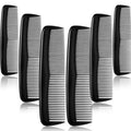 Leinuosen 24 Pieces Hair Combs Set Plastic Hair Comb for Women and Men, Fine Dressing(Black)