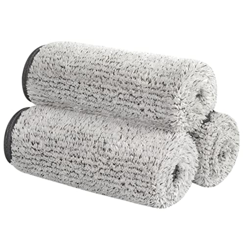 SUNLAND Microfiber Face Towels Reusable Makeup Remover Cloth Face Cloth Facial Washcloths for Bath 11Inchx11Inch 3 Pack