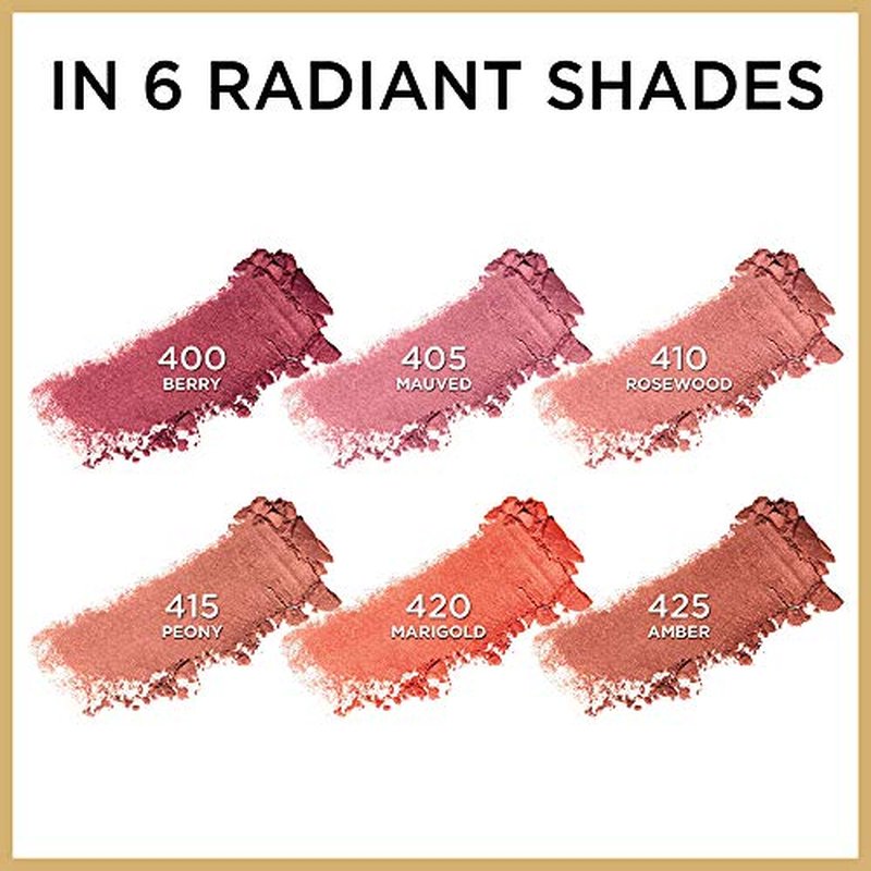 L¡¯Or?al Paris Age Perfect Radiant Satin Blush with Camellia Oil, Peony