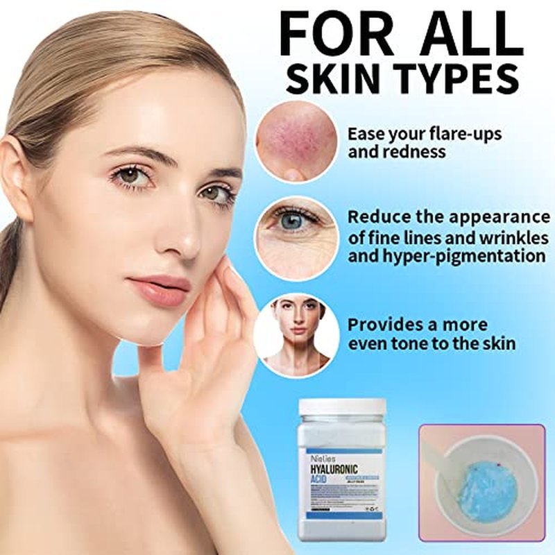 Jelly Face Mask For Facials | Bundle of 24K Gold & Turemic + Hyaluronic Acid Hydrating And Nourishing HydroJelly Masks | Vajacial