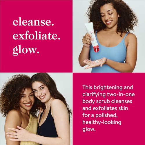 Good.clean.goop Body Exfoliating Scrub with AHAs & Grape Seed - Vegan & Cruelty-Free, 5 oz