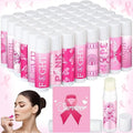 Siifert 50 Breast Cancer Awareness Lip Balms - Pink Ribbon Bulk Moisturizing Gift Set