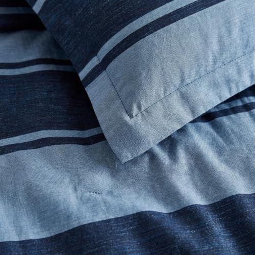 Twin XL Comforter Set with Matching Sham - Longpoint Blue Nautica Bedding