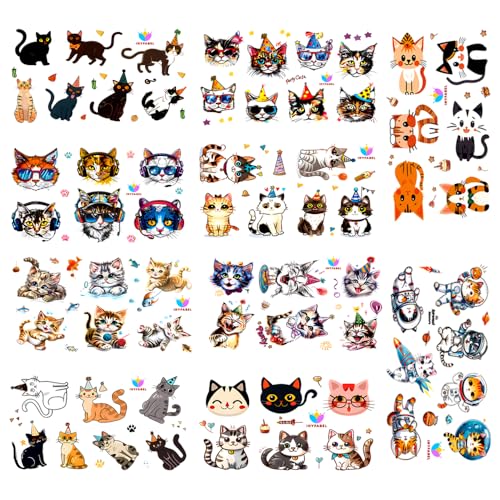 Kiss Lips Temporary Tattoo Stickers ? 4-Pack Fake Tattoos for Women Men ? Ideal for Halloween, Mother¡¯s Day, and Cosplay for Adults and Kids